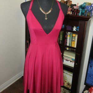 Cardinal Red Cocktail Dress size Small